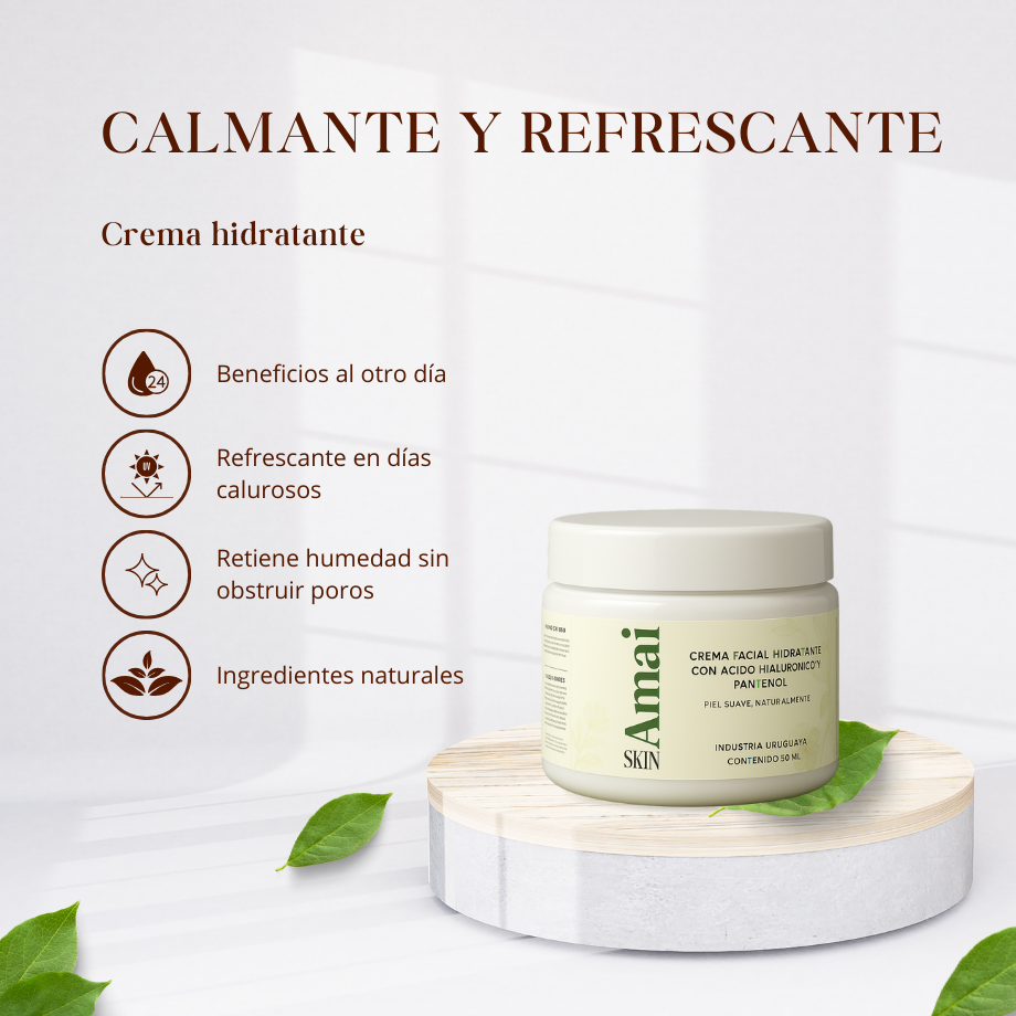 Kit Antiedad Serum + Crema Hidratante | AmaiSkin Uruguay