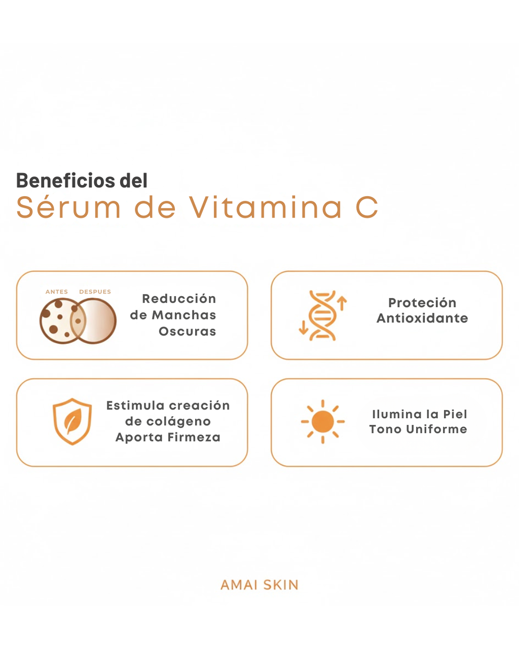 Serum Vitamina C Boots Colágeno 30ml | Luminosidad | AmaiSkin Uruguay