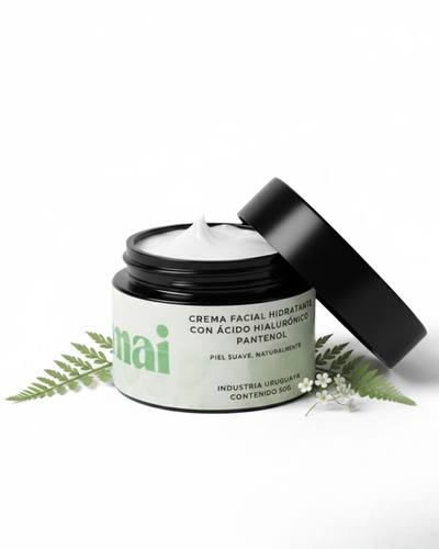 Crema Antiedad Ácido Hialurónico + Pantenol 50g | AmaiSkin Uruguay