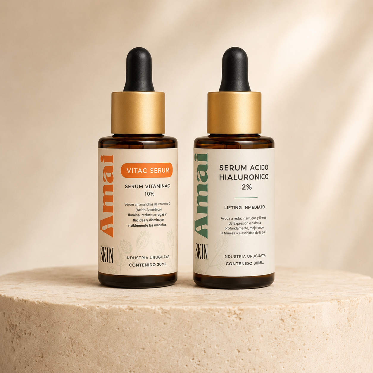 Duo Age Reset - Vitamina C + Acido Hialuronico