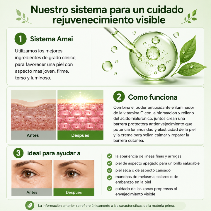 Kit Glow Radiante | Antiarrugas y Luminosidad | AmaiSkin Uruguay