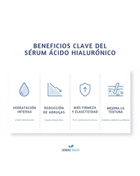 Serum Ácido Hialurónico 30ml | Hidratación Profunda | AmaiSkin Uruguay