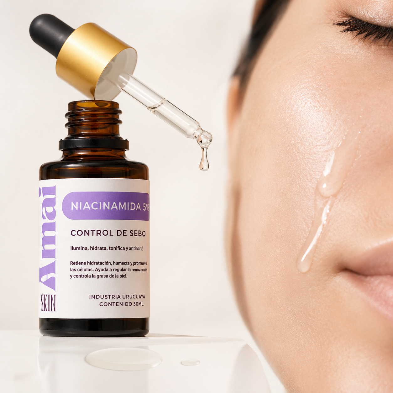 Serum control sebo Niacinamida 5%