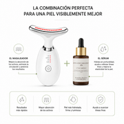Masajeador EMS Amai™ + Serum Anti edad AHA